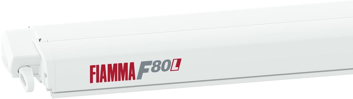 Fiamma F80L Markise weiß, 450cm, Royal Grey