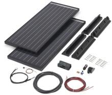 Büttner Elektronik Black Line MT MC Solar-Komplettanlage, MT 280-2 MC, 2 x 140W