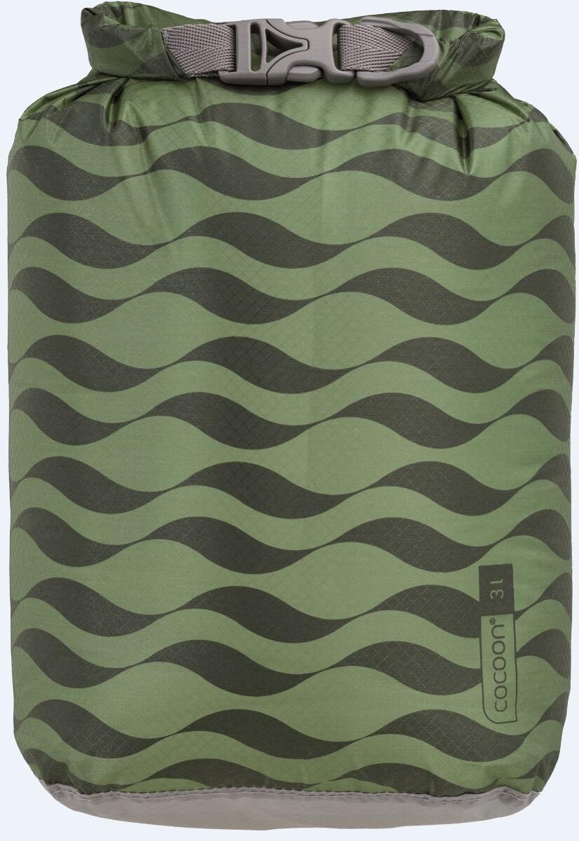 Cocoon Ultralight Drybag, 3l, green waves