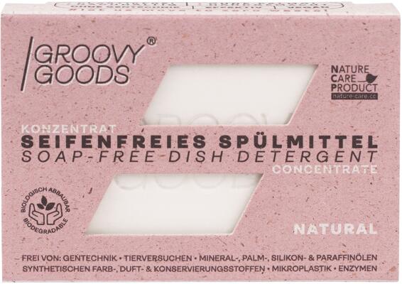 GroovyGoods Spülmittel, 65g, Natural