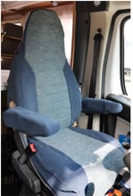 Aguti Schonbezug für AGUTI-Sitze mit Armlehnen und Kopfstütze, Beifahrerseite