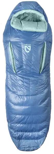 Nemo Riff Endless Promise Mumienschlafsack, Womens 30, Long, 183cm, azure