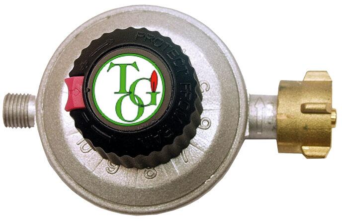 TGO Gasdruckregler 11-Stufen, 25-50mbar (Einsatz: Camping)