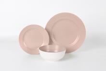 Flamefield Blush Geschirrset, 12-teilig, pink