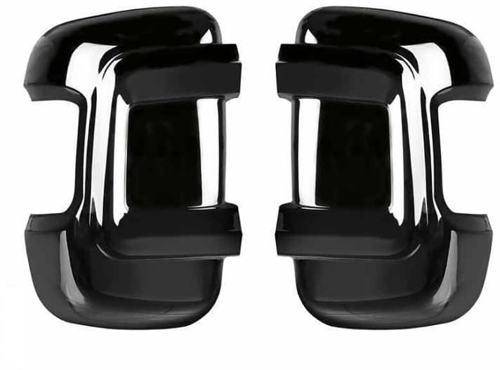 Carbest Spiegelprotektoren-Set für Fiat Ducato ab Bj. 06, lang, schwarz