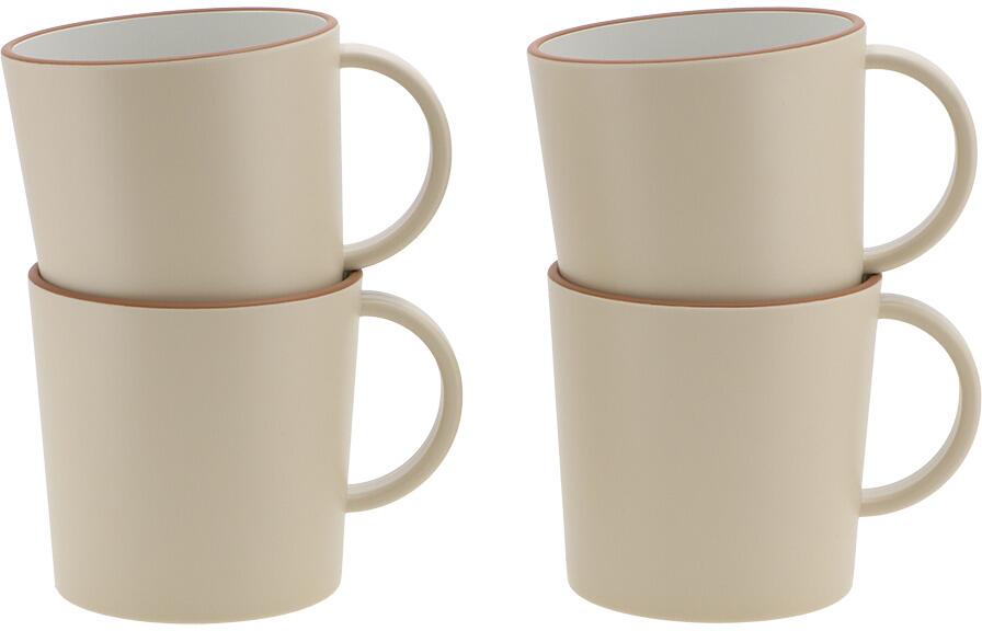 Travellife Avila Tassen-Set, 4-teilig, kreideweiß