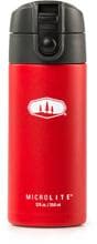 GSI Outdoors Microlite 350 Flip Thermoflasche, 350ml, rot