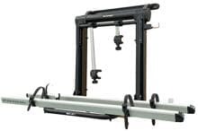 Br-Systems Bike-Lift Off Road Fahrradträger, 2 Fahrräder / E-Bikes, Edition black, Short Rail