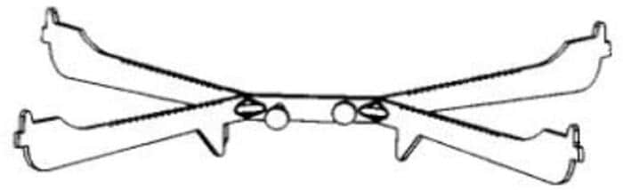 Topfträger - Campingaz Artikel-Nr. 63484 - für Party Grill R