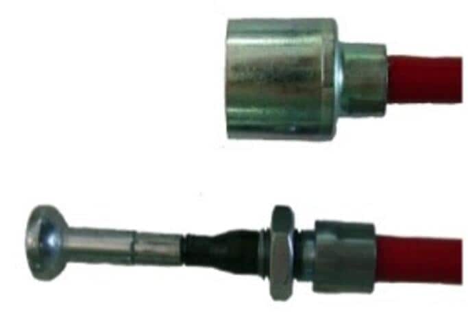 moog Bremsseil mit Glocke & Pilz für ALKO MTP (quick link), 26mm, HL: 770mm