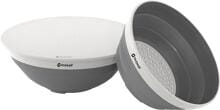 Outwell Collaps Schüssel- und Sieb-Set, faltbar, grau