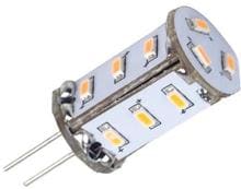 Carbest LED G4 Leuchtmittel, 82 Lumen, 15 warmweiße SMD-LEDs, 10-30V / 1W