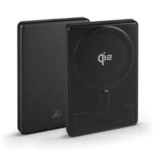 Aqiila Powerbird QB5 Drahtloses Powerbank 20W schwarz 5.000 mAh