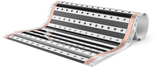 Ebeco Foil 48V Fußbodenheizung, Breite 69cm, Länge 500cm, 230V