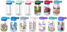 Mepal Campus Trinkflasche mit Trinkhalm, 450ml
