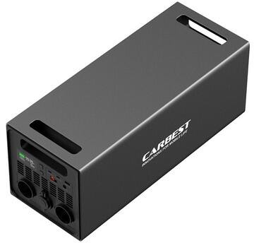 Produktabbildung: Carbest EnergyQube 1600 Powerstation, 2000W, Sinus-Inverter, MPPT-Regler, 120Ah