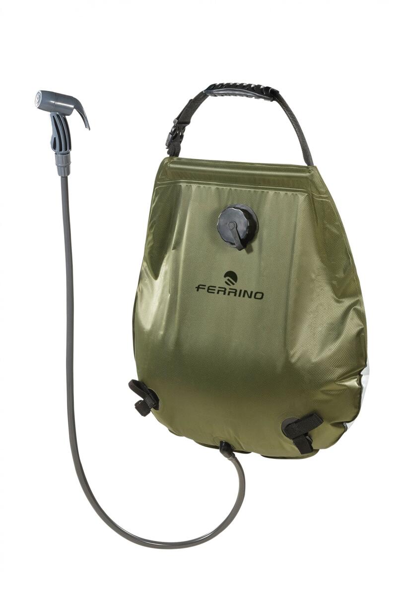 Ferrino Deluxe Solardusche, 20L, oliv