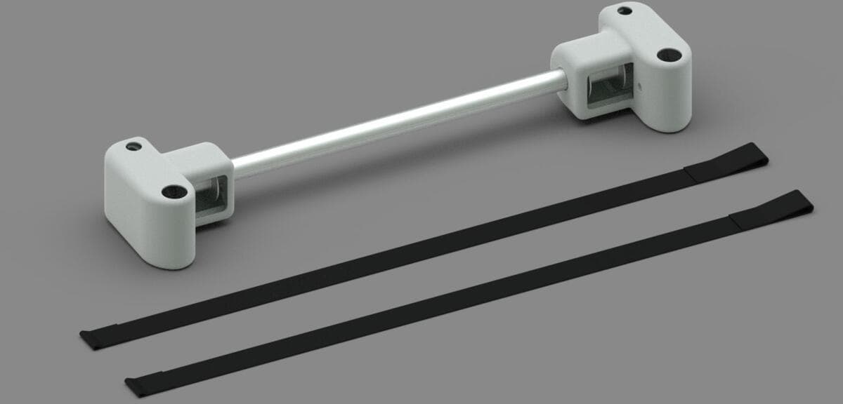 Wicklungsrohr Kit - Fiamma Ersatzteil Nr. 98656-813 - für Carry-Bike Lift 77 / Lift 77 E-Bike