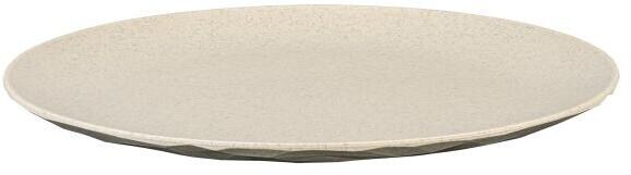 Koziol Club Organic Teller, Ø26cm, einzeln, sand