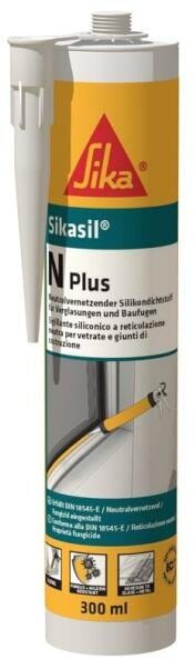 Sika Sikasil-N plus Industrie-Silikon, 300ml, schwarz