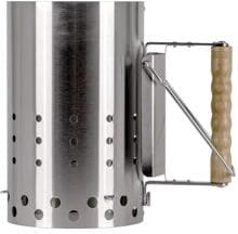 Petromax XL Anzündkamin, Edelstahl/Buchenholz