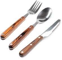 GSI Outdoors Rakau Besteck, Edelstahl/Holz