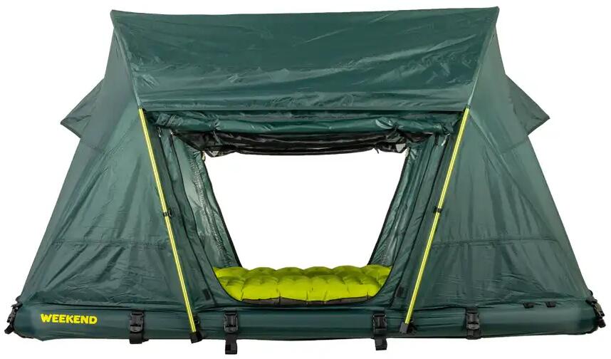 Groenberg Weekend Classic Dachzelt, aufblasbar, 220x130x120cm, grün