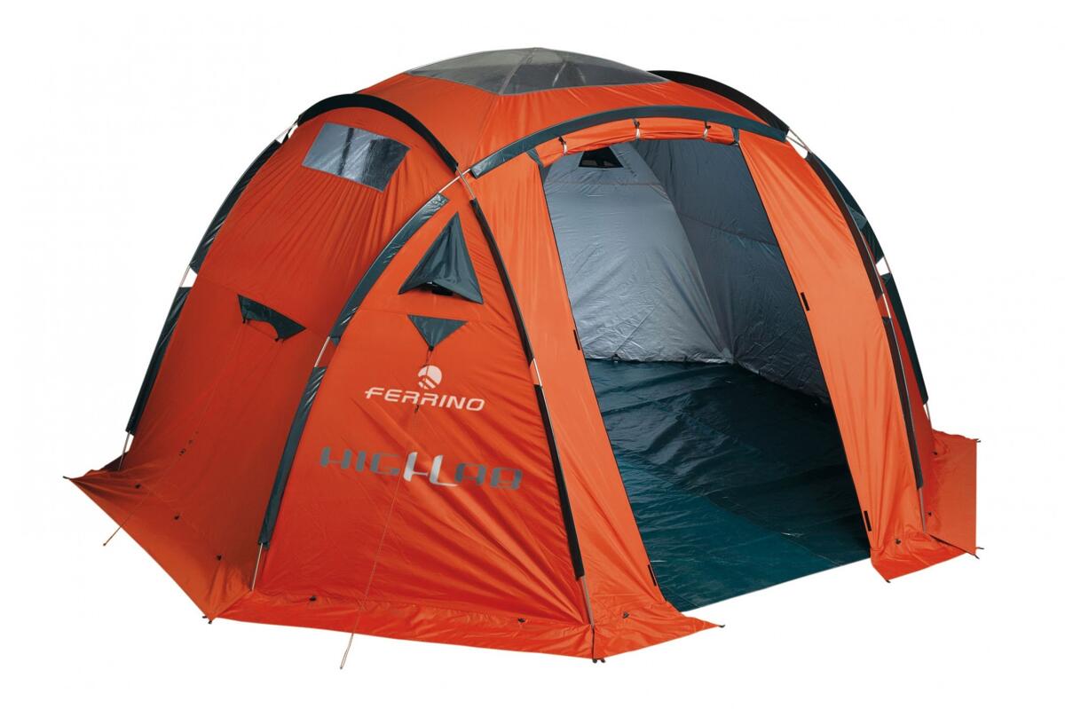 Ferrino CAMPO BASE Rundzelt, 430x430cm, orange
