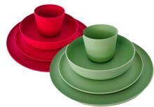 BIO-DE-Luxe Outdoorgeschirr-Set, 16-teilig