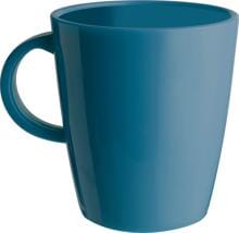 Brunner Tuscany Kaffeetasse ABS Apollo, 300ml, Melamin, blau