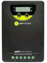 WATTSTUNDE® 40A 90V MPPT Solar Laderegler WLR-BT 40.90 MPPT 12/24V