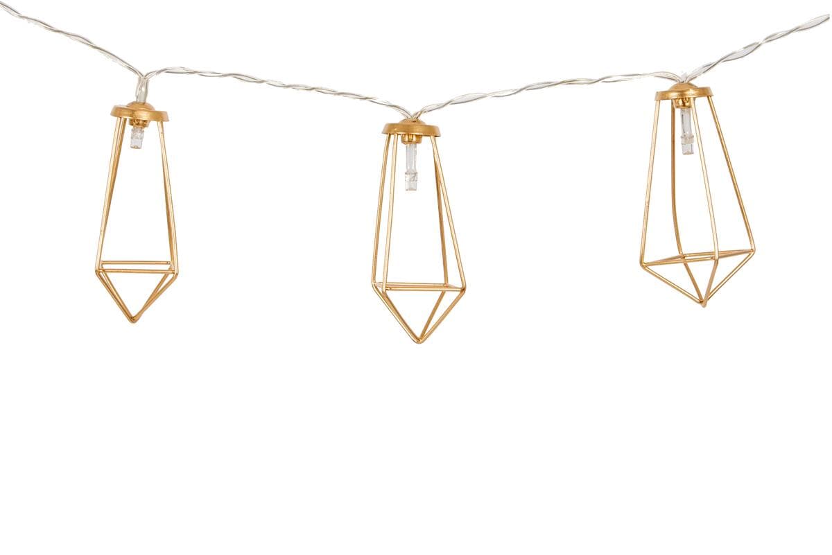 Bo-Camp Galvin Lichterkette, 10 LED, 125cm, gold