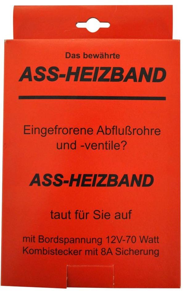 Lilie ASS-Heizband 12 V / 5,8 Ampere bei Camping Wagner Campingzubehör
