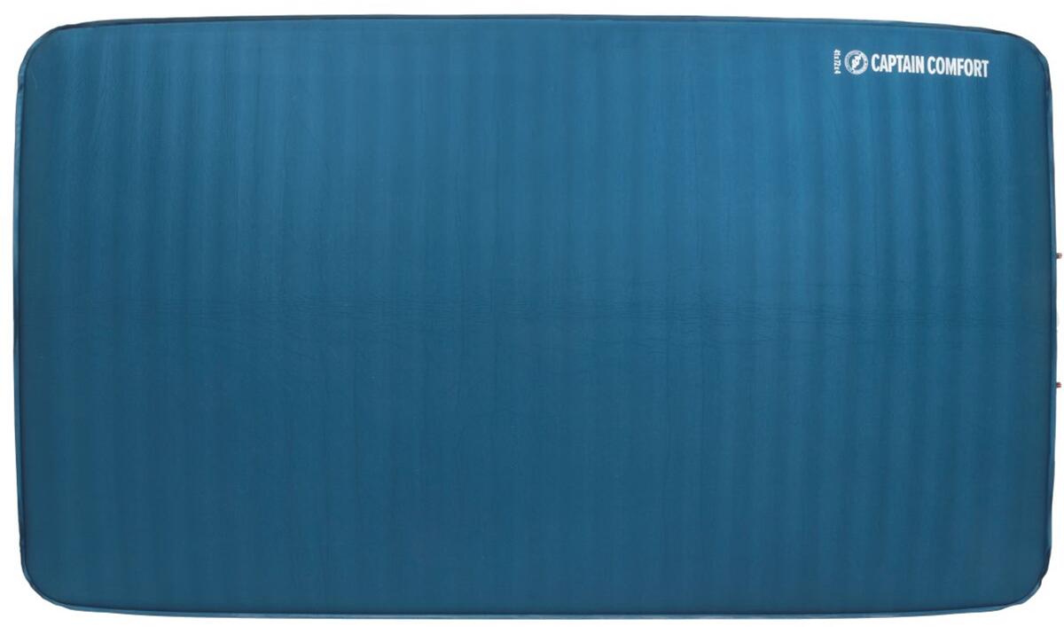 Big Agnes Captain Comfort Deluxe Camp Isomatte, Gibraltar Sea, Double Wide, 132x198cm