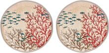 Rose & Tulipani Sea Life Teller, 2er-Set