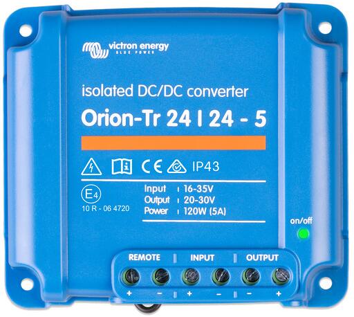 Victron Orion-Tr DC-DC Konverter isoliert, 120W, 24/24-5A