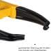 Alca AutoSafe Power Block Radkralle, XL, ausziehbar, gelb/schwarz