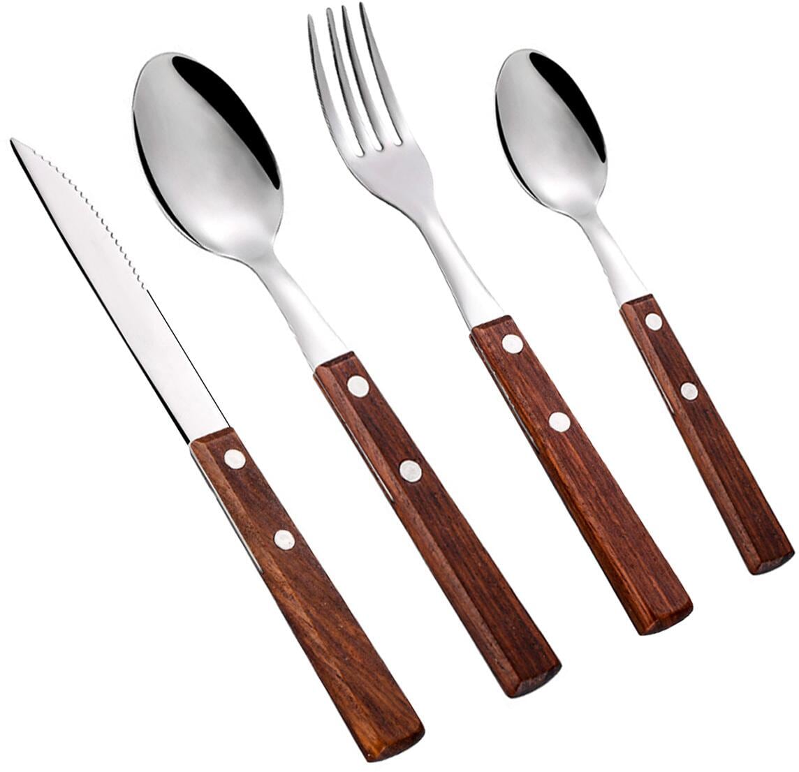 Origin Outdoors Classic Camp Besteckset, Edelstahl