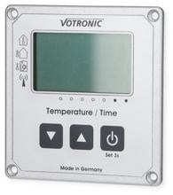 Votronic LCD-Thermometer + Uhr S