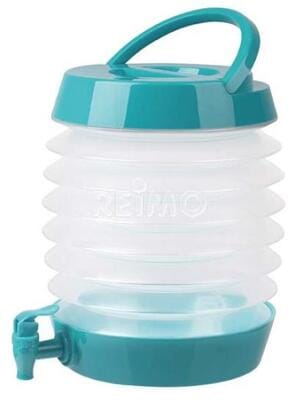 Camp4 Faltbarer Wasserspender 5,5 Liter, Petrol