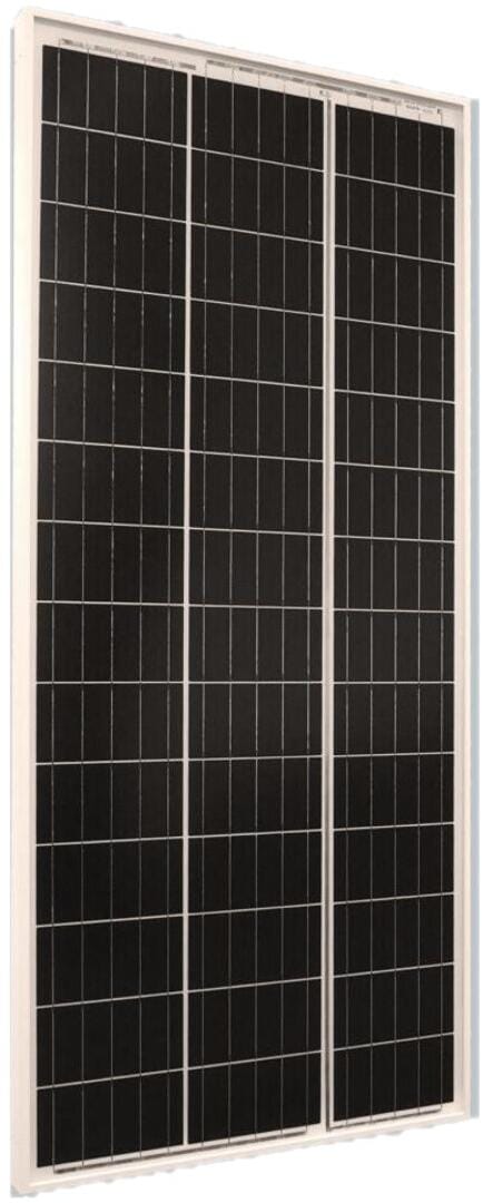 Solarswiss Solarmodul-Komplettset mit Rahmen, KVM6C, 120W, schwarz