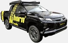 Horntools NAVIS Dachträger für Mitsubishi L200, schwarz