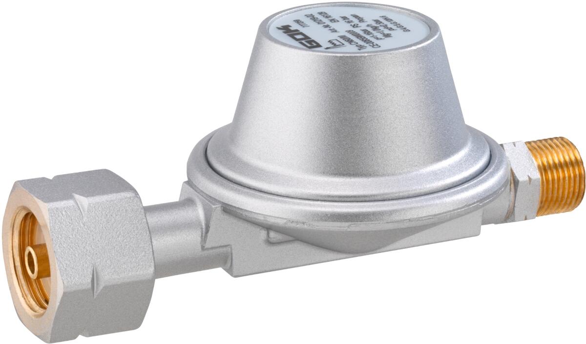 GOK Gasdruckregler Komb.A x 3/8", 1kg/h, 0,5bar