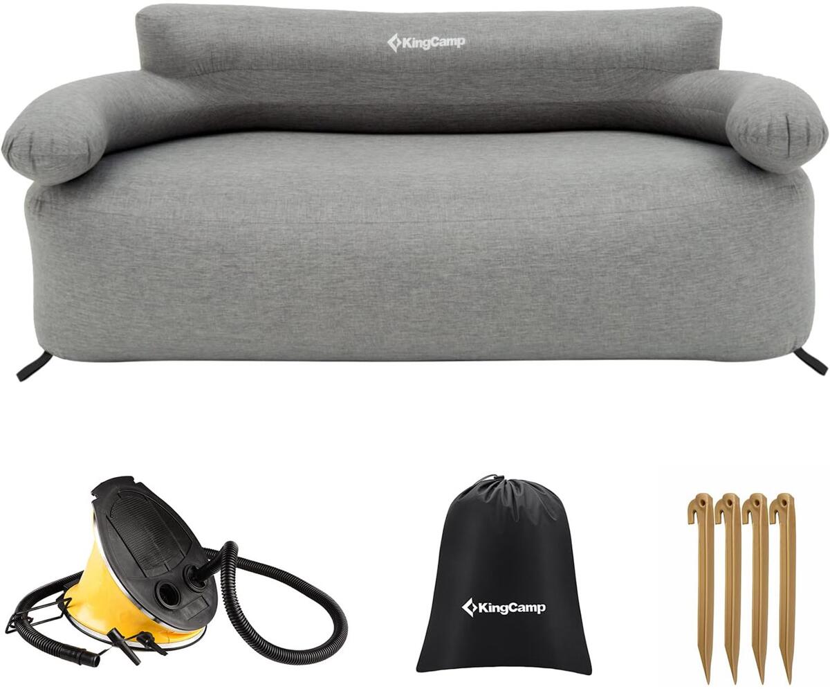 KingCamp Air Luftsofa, grau