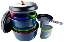 GSI Outdoors Bugaboo Ceramic Camper Kochset, multi, 4-Personen