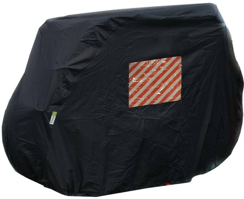 Travellife Fahrradschutzhülle Signal, 2 Fahrräder, 180x90cm, schwarz