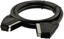 Ledino SCART-Kabel, 21 polig, 1,5m, schwarz