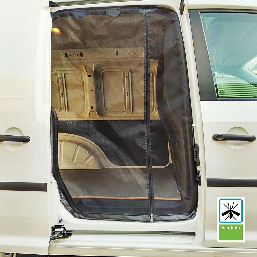 Mayr VanQuito Moskitonetz, Schiebetür rechts, VW Caddy 4 Bj. 2015-02/2020, standard RV, grobmaschig