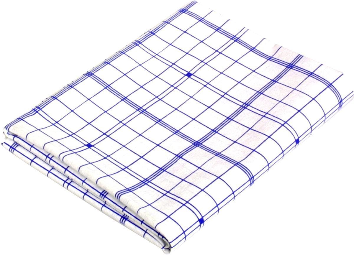 BasicNature Trockentuch, blaukariert, 50x57cm bei Camping Wagner Campingzubehör
