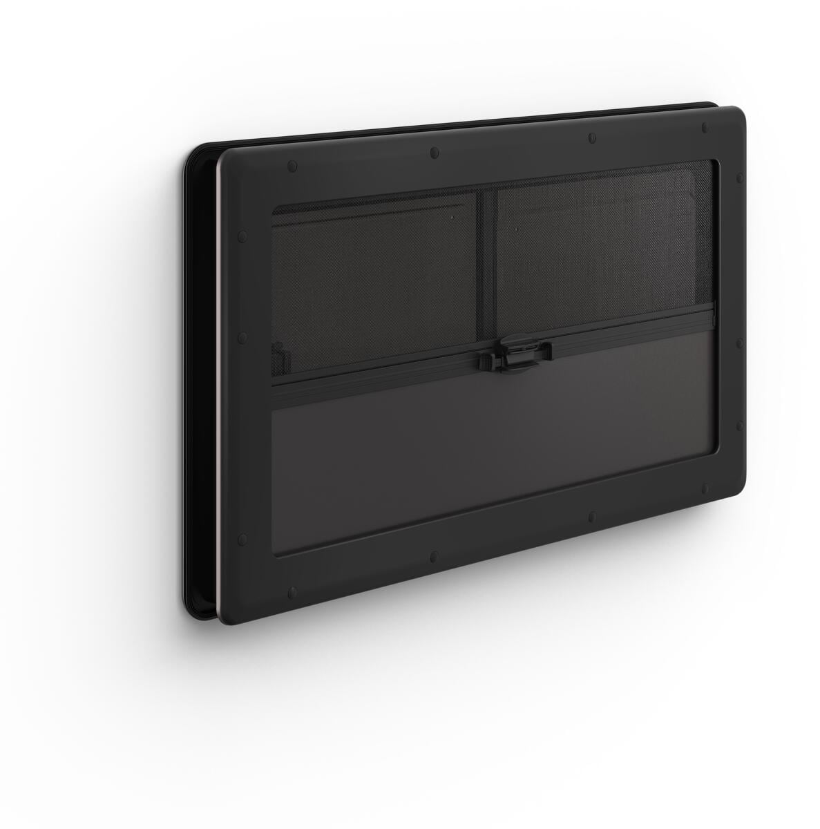 Dometic S10 PUR-Win Schiebefensterfenster, schwarz, 700x400mm